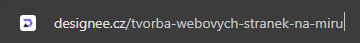 správně čitelná url adresa